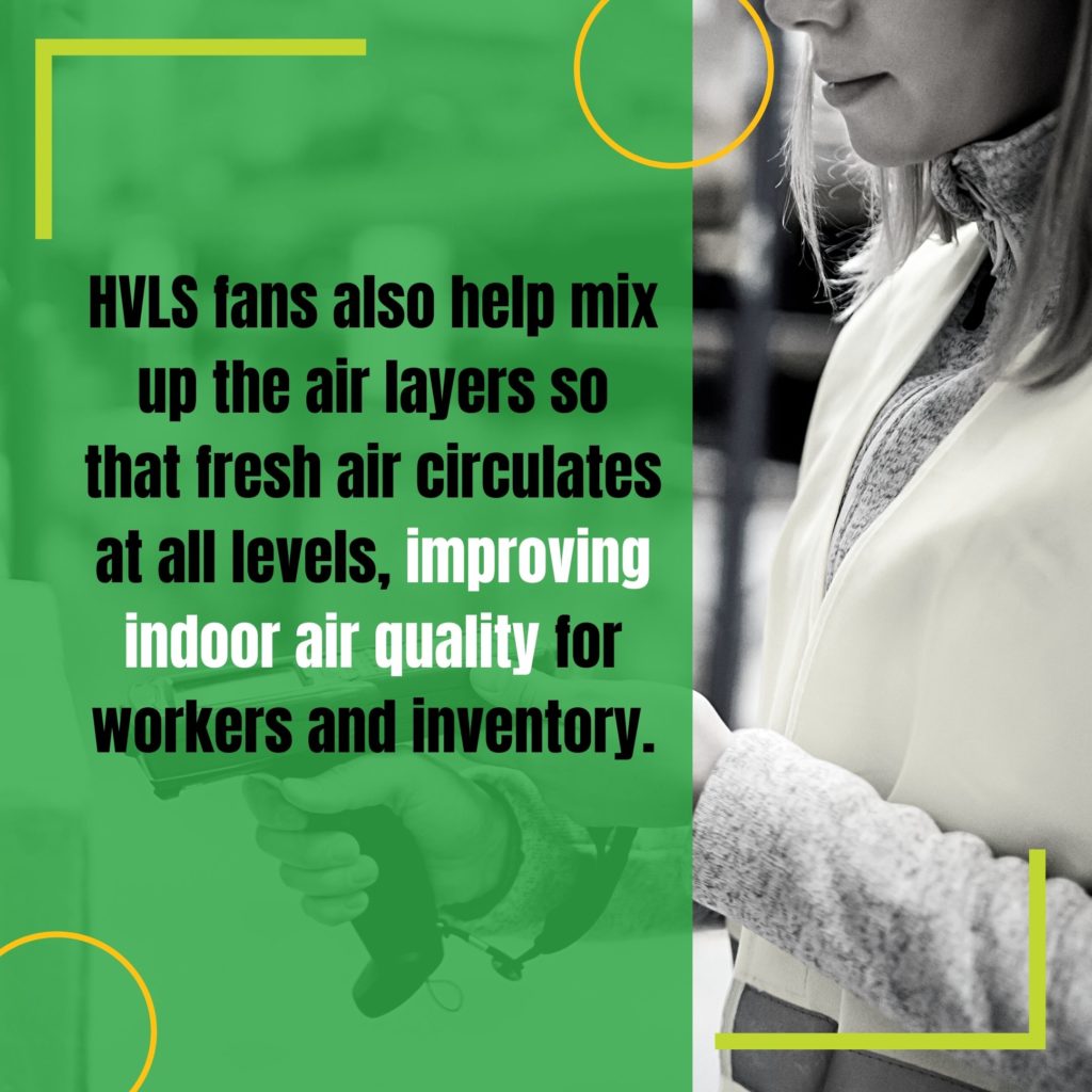 Protect Inventory & Safeguard Products Using HVLS Fans
